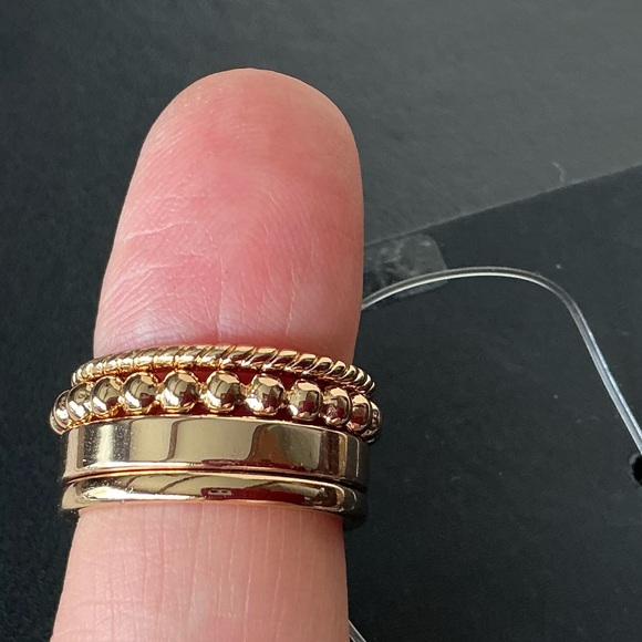 NORDSTROM RACK Stacking Band Rings - Picture 2 of 7